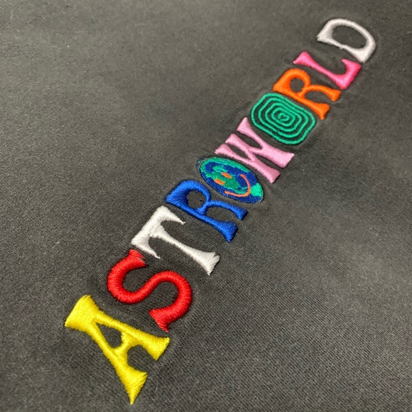 🔥 Travis Scott Astroworld Wish You Were Here Hoodie Black Medium - Picture 5 of 8